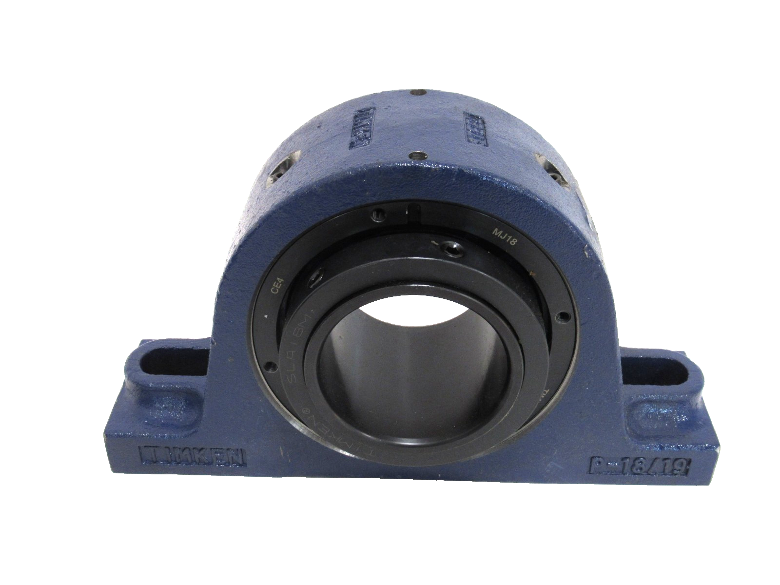 NEW TIMKEN P-18/19 PILLOW BLOCK BEARING BLUE BRITE ID 90MM NU18 CE4 ...