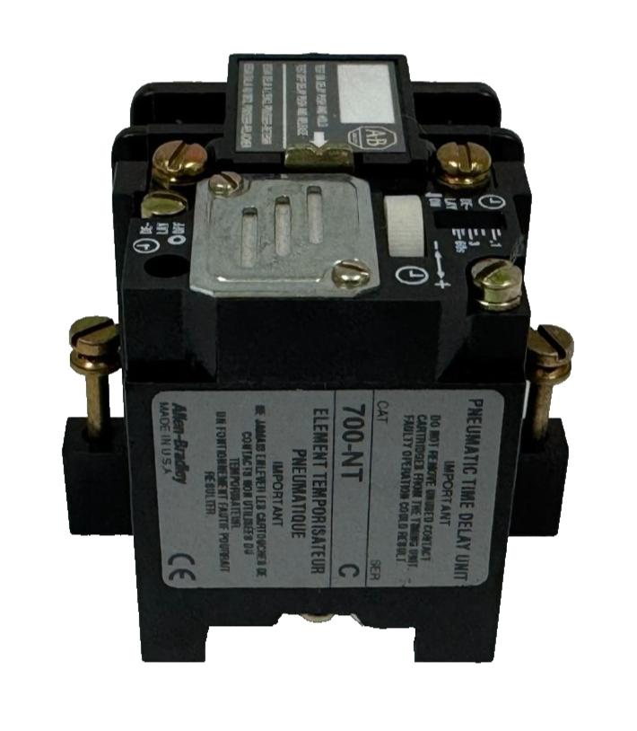 ALLEN BRADLEY 700-NT PNEUMATIC TIMING UNIT 0.2-60S SER. C 700NT UNUSED SURPLUS - Image 4