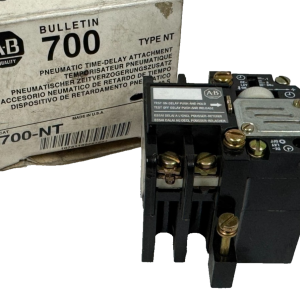 ALLEN BRADLEY 700-NT PNEUMATIC TIMING UNIT 0.2-60S SER. C 700NT UNUSED SURPLUS