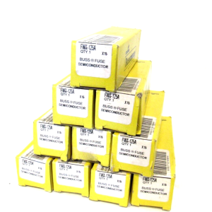 LOT OF 10 NEW BUSSMANN FWX-125A FUSES FWX125A