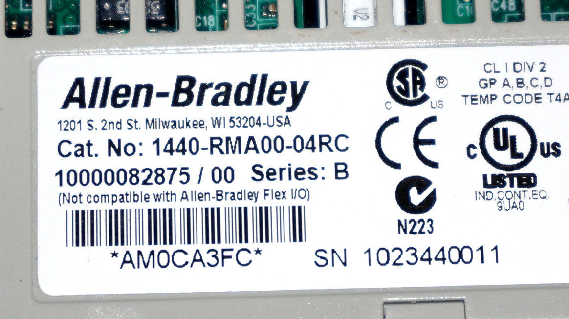 NEW ALLEN BRADLEY 1440-RMA00-04RC MASTER RELAY MODULE SER. B, 1440RMA0004RC - Image 6