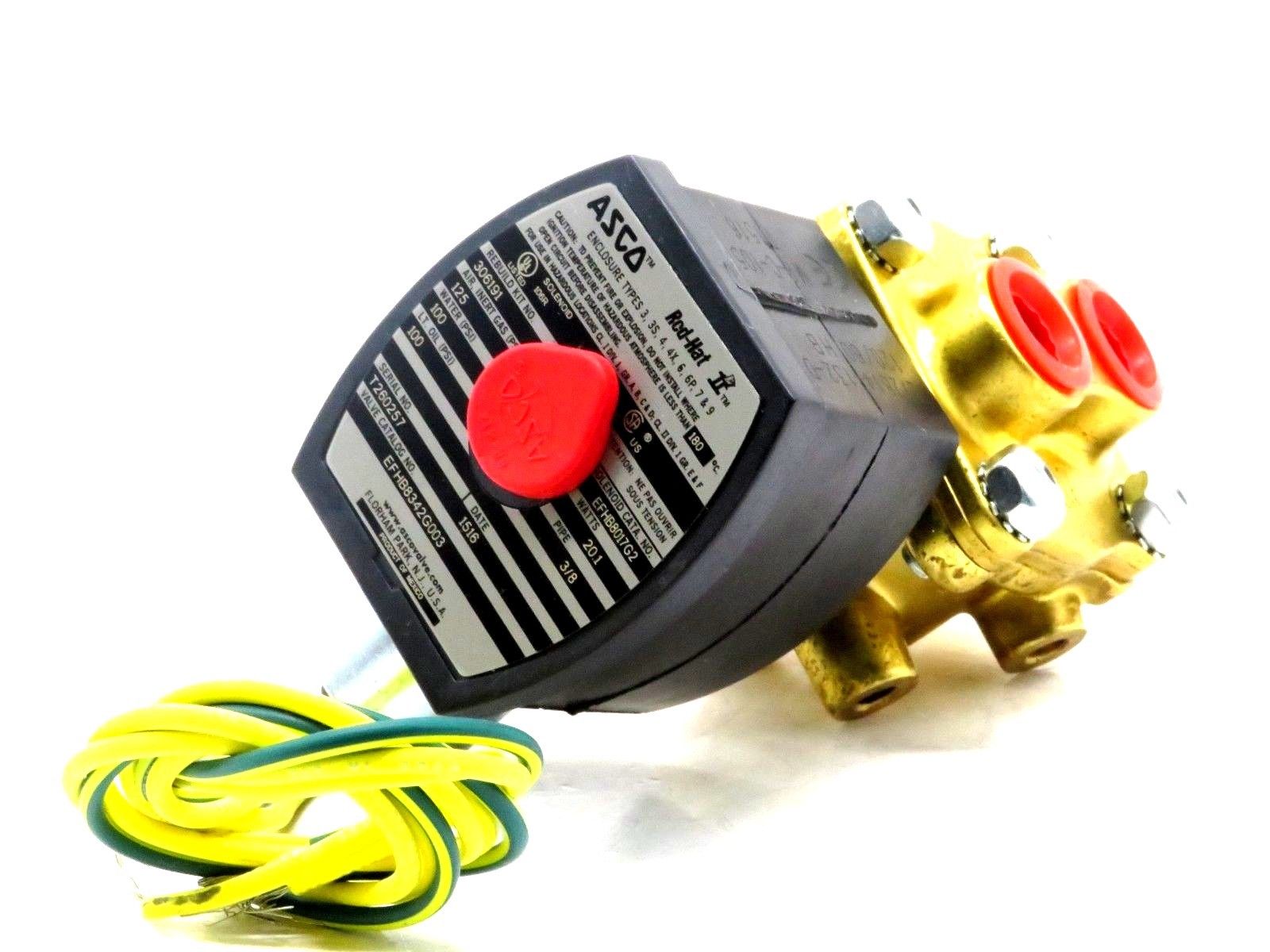 NEW ASCO EFHB8342G003PMS SOLENOID VALVE EFHB8342G003PMS SB