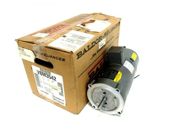 NEW BALDOR VBM3542 BRAKE MOTOR 3/4HP 208-230/460V 34K045-3820-C 48BK7101BP 5/8"
