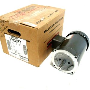 NEW BALDOR VM3537 MOTOR .5HP 230/460V 3450RPM 5/8" DIA. 56C