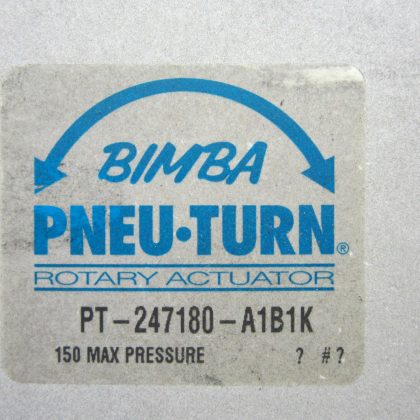 NEW BIMBA PT-247180-A1B1K ACTUATOR PT247180A1B1K