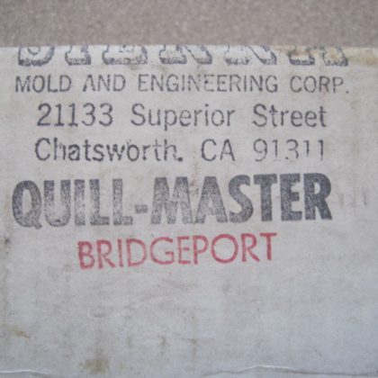 NEW BRIDGEPORT QUILLMASTER LEVER