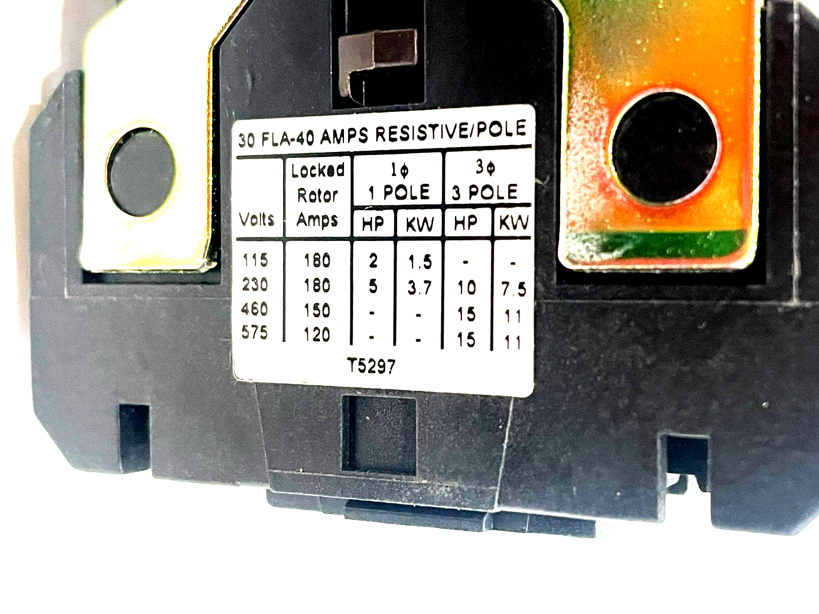 NEW CUTLER HAMMER C25DND230R DEFINITE PURPOSE CONTACTOR 12V 50/60HZ - Image 5