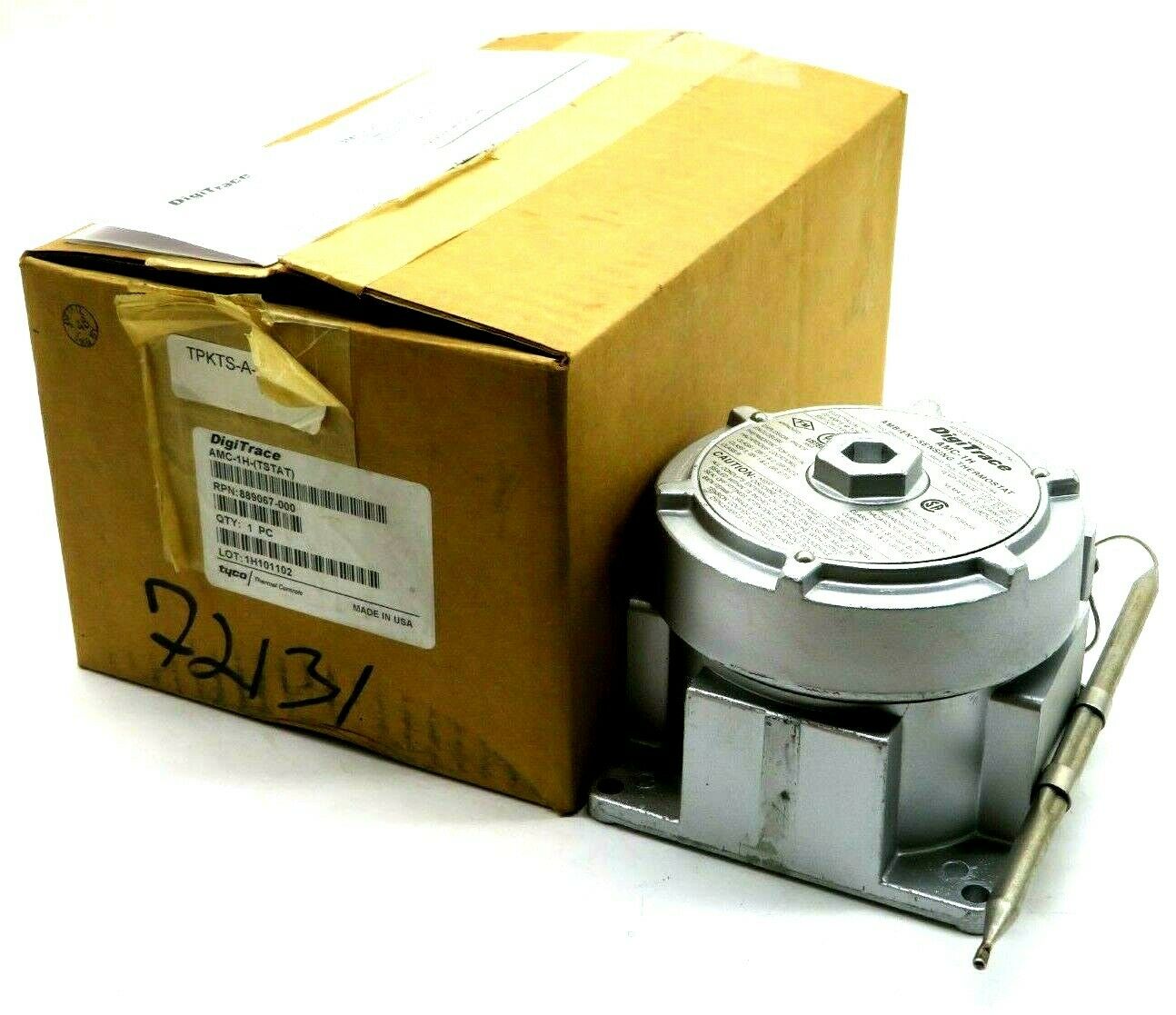 NEW DIGITRACE AMC-1H-TSTAT AMBIENT-SENSING THERMOSTAT - SB