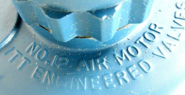 NEW ITT ENGINEERED VALVES NO.12 AIR MOTOR ACTUATOR .752474R234311256654802001 - Image 5