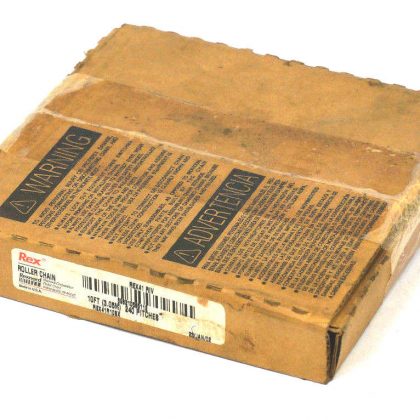 NEW REX ROLLER CHAIN REX41R10BX 10FT