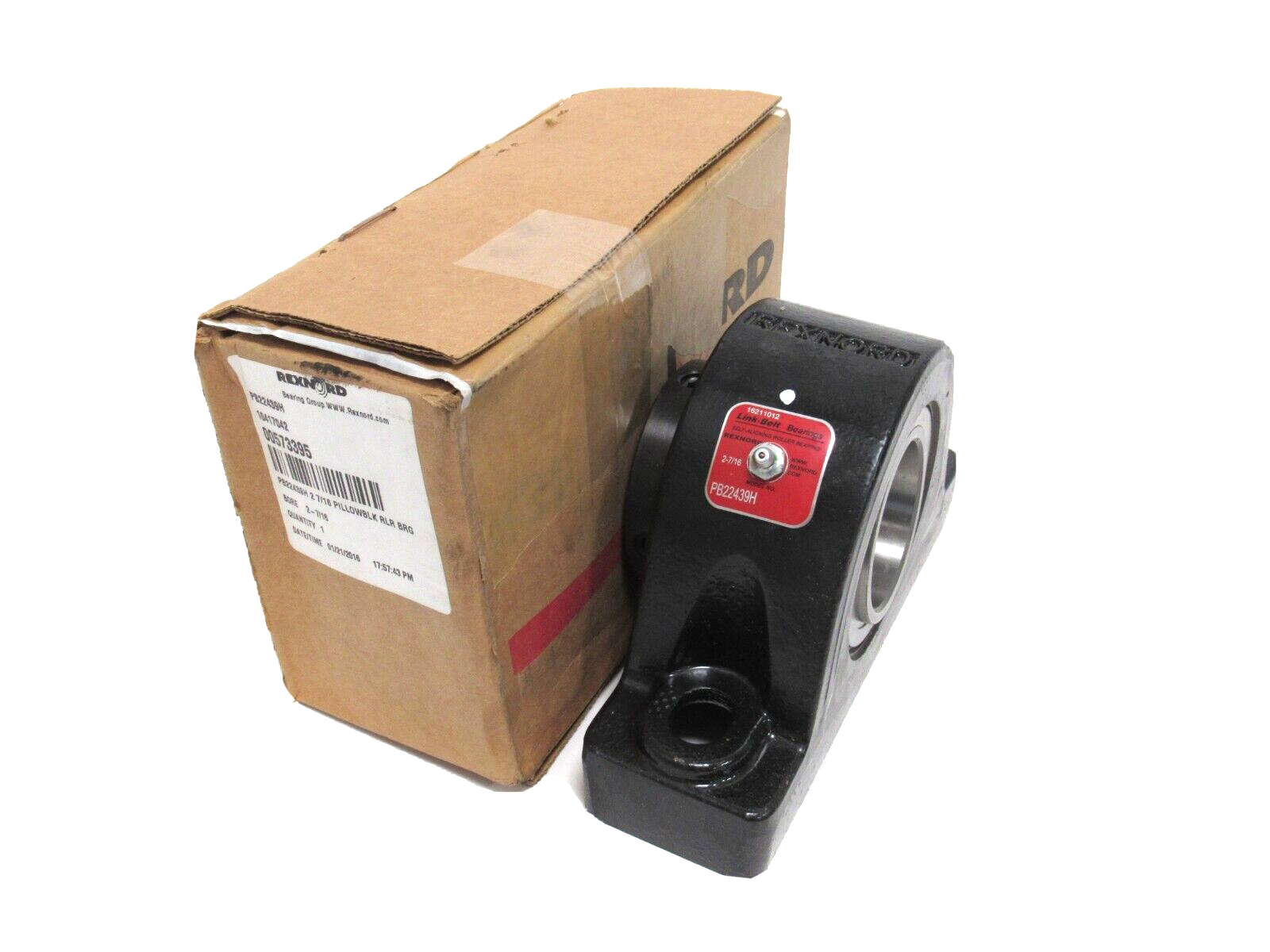 NEW REXNORD PB22439H PILLOW BLOCK BEARING 2-7/16