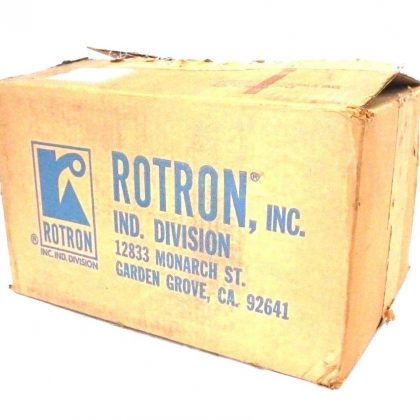 NEW ROTRON UNIVERSAL 94818500 HF1H011N BLOWER SER.9SA 3300 R.P.M. 1 PHASE .4 HP