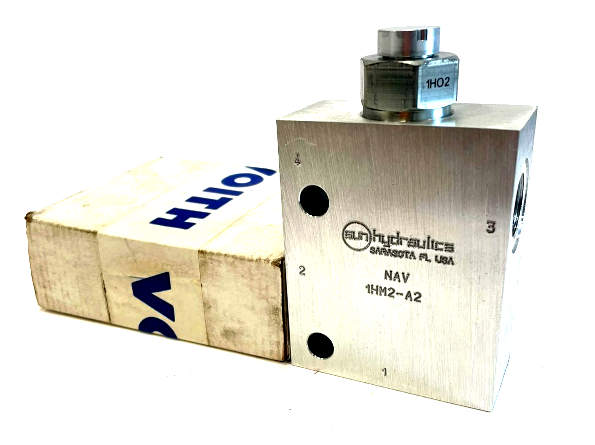 NEW SUN HYDRAULICS 1HM2-A2 RELIEF VALVE CVEVXCN 1HM2-A2 - Image 3