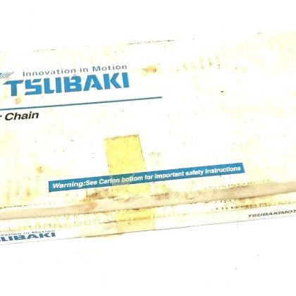 NEW TSUBAKI A140052 10FT WHITE ROLLER CHAIN