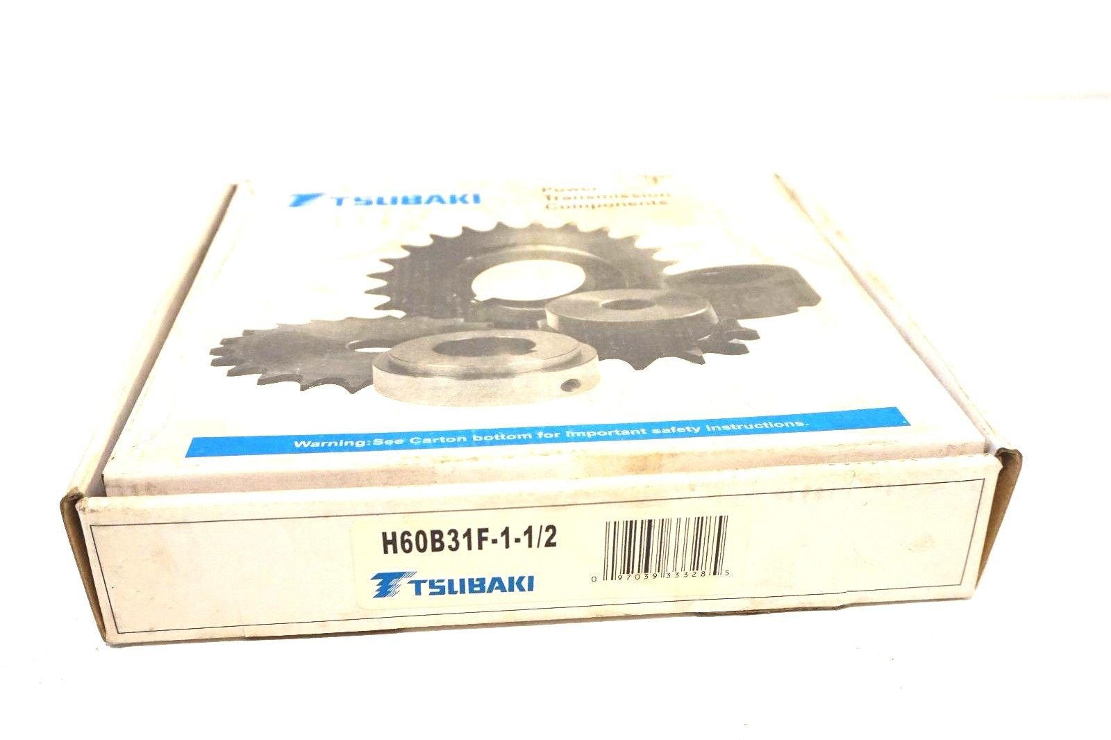 NEW TSUBAKI H60B31F-1-1/2 SPROCKET H60B31F112
