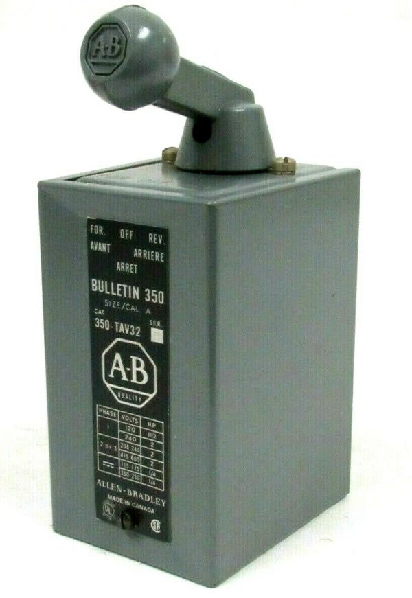 NEW ALLEN BRADLEY 350-TAV32 REVERSING DRUM SWITCH 350TAV32 - Image 3