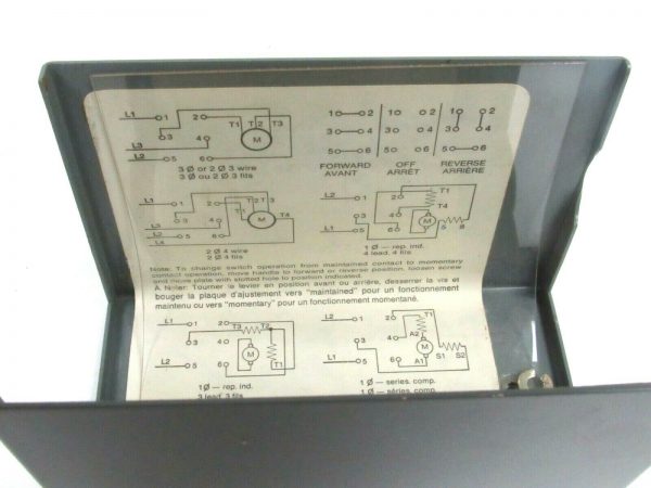 NEW ALLEN BRADLEY 350-TAV32 REVERSING DRUM SWITCH 350TAV32 - Image 6