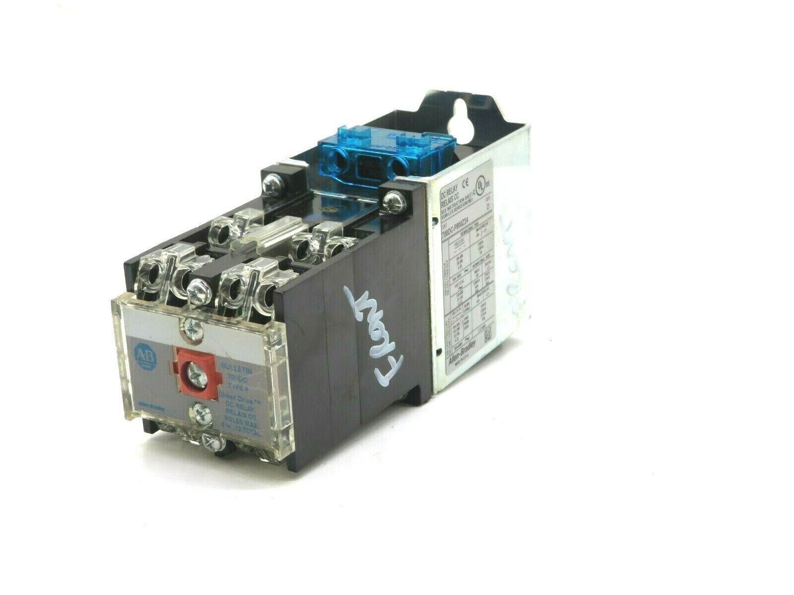 NEW ALLEN BRADLEY 700DC-P800Z24 RELAY TYPE P SERIES D 700DCP800Z24