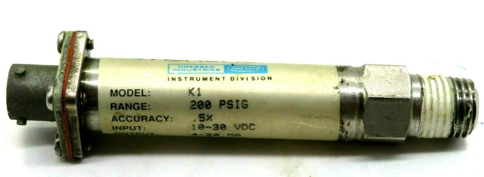 NEW ASHCROFT ASHK17M0242H1 PRESSURE TRANSDUCER 200PSIG