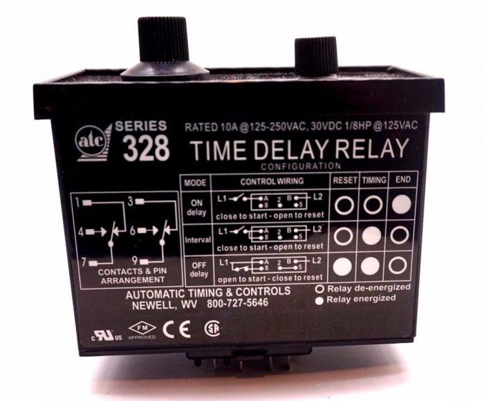 NEW ATC 3-0328D200F10XX TIME DELAY RELAY 30328D200F10XX - Image 3