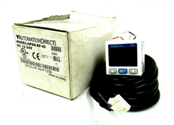 NEW AUTOMATION DIRECT QPSH-AP-42 PRESSURE SENSOR QPSHAP42