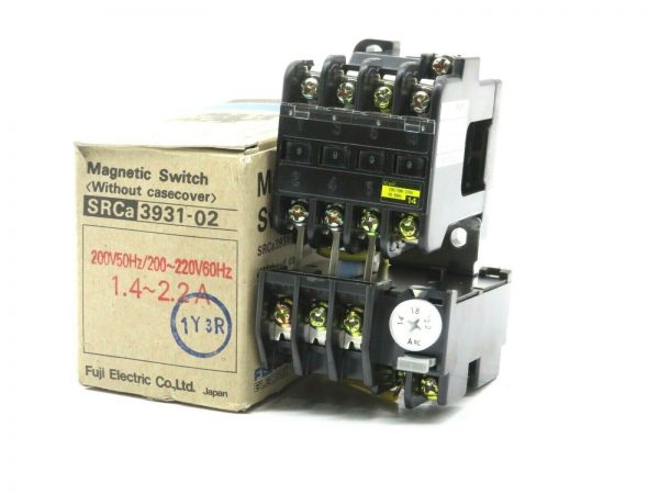 NEW FUJI ELECTRIC SRCA-3931-02 MAGNETIC SWITCH SRC363102 SRCA393102 4A - Image 3