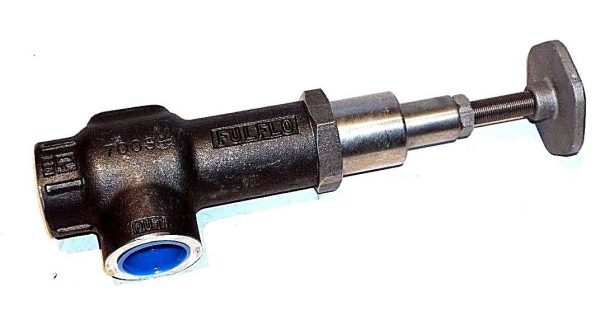 NEW FULFLO CF8M 1 1/2" BYPASS RELIEF VALVE W/ ADJUSTABLE HANDLE