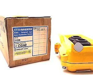 NEW KASUGA UN81ULP HOIST PUSH BUTTON SWITCH TYPE COB COB81ULP