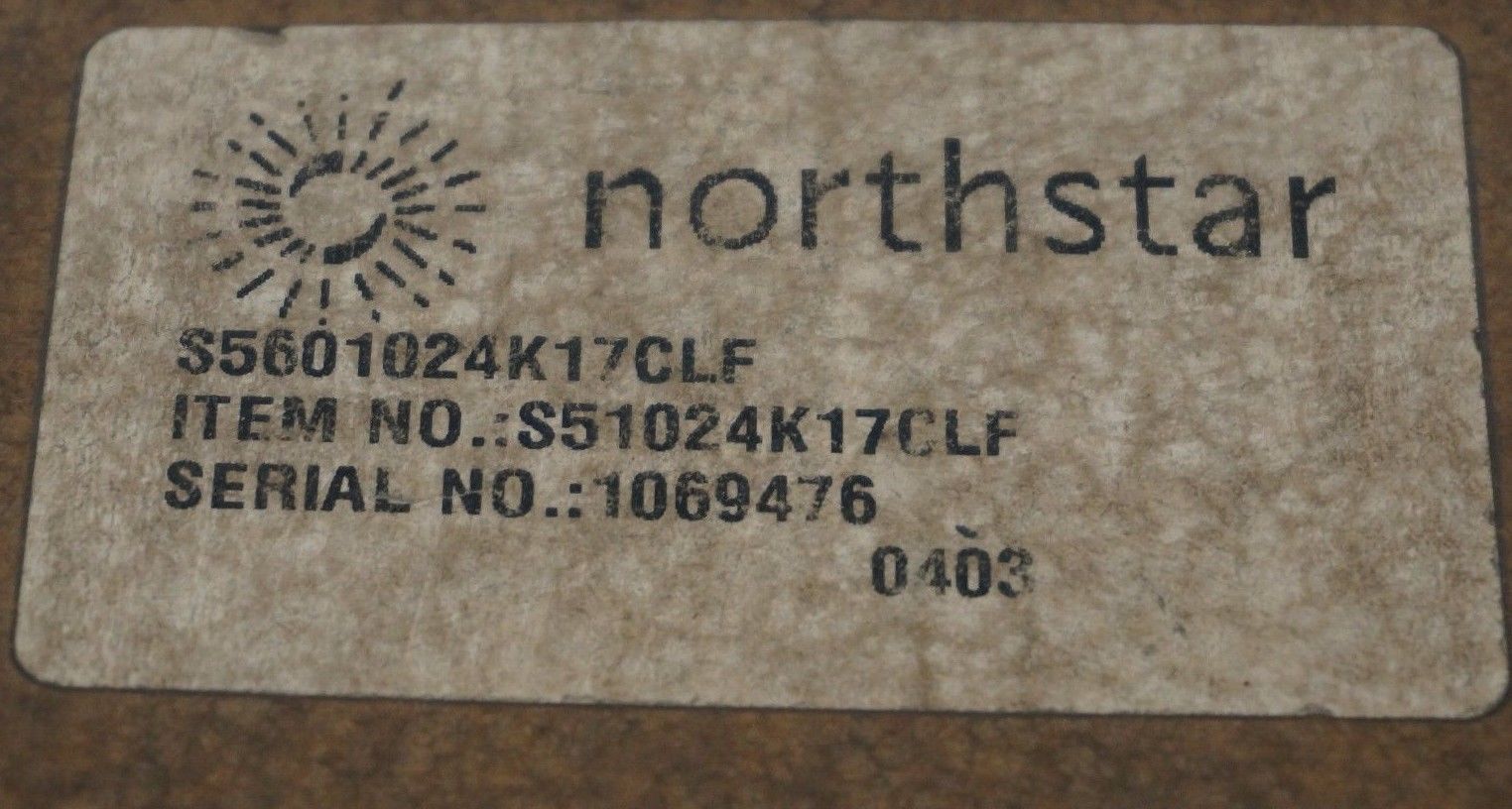 NEW NORTHSTAR S5601024K17CLF SLIM TACH SL56 ENCODER - Image 5