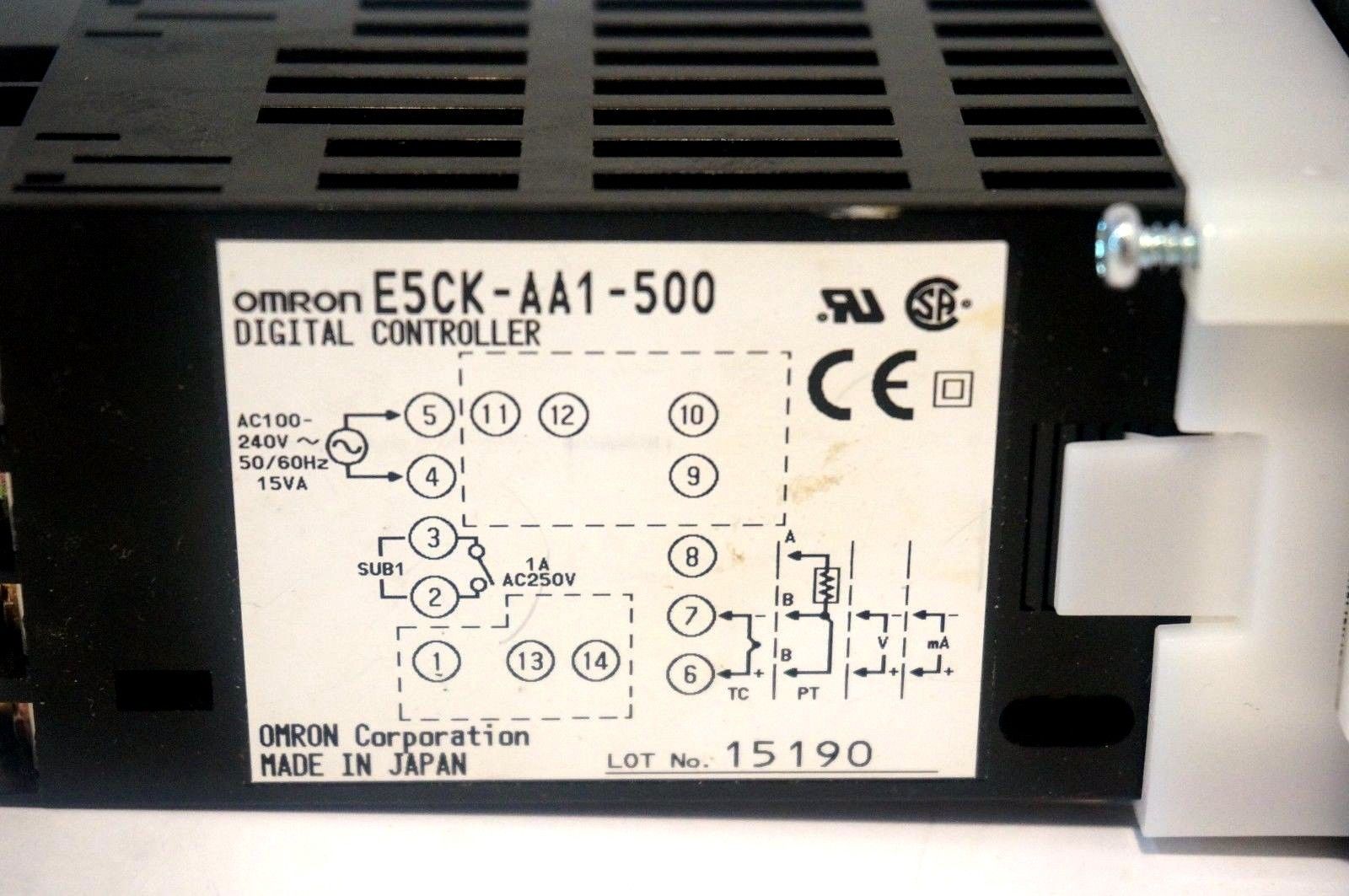 NEW OMRON E5CK-AA-1500 DIGITAL CONTROLLER E5CKAA1500 - Image 3