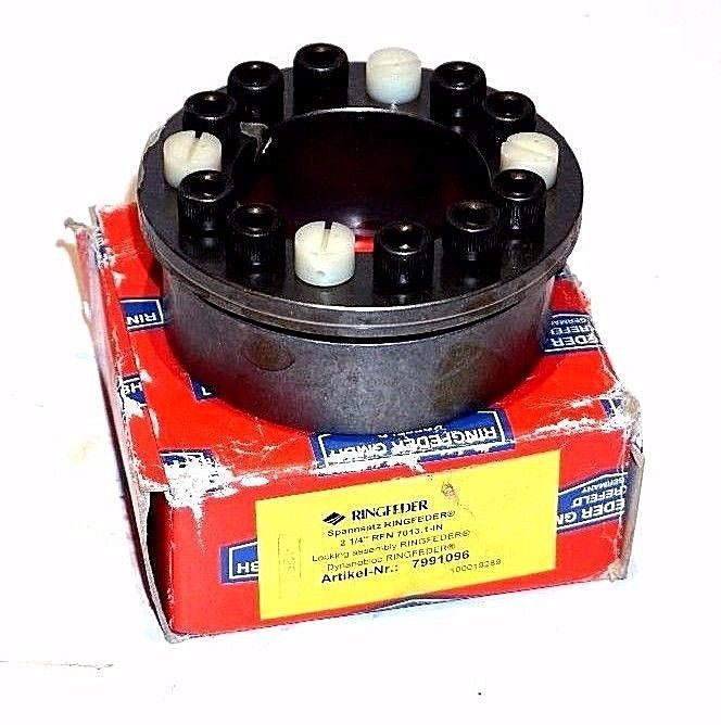 NEW RINGFEDER 7991096 LOCKING ASSEMBLY BUSHING 2 1/4"