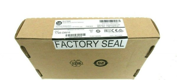 NEW SEALED ALLEN BRADLEY 1746-OW16 OUTPUT MODULE SER D 1746OW16 - Image 3