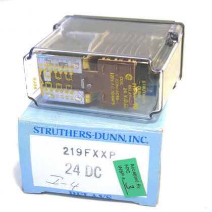 NEW STRUTHERS & DUNN  219FXXP RELAY 24DC