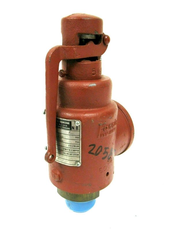NEW TELEDYNE FARRIS 1855-0L PRESSURE RELIEF VALVE 18550L 1x1-1/2 150PSI