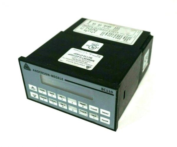 USED ANDERSON INSTRUMENT CO. BC110-O1A0P FLOW METER MS843ST1LEO1A0P BC110O1A0P