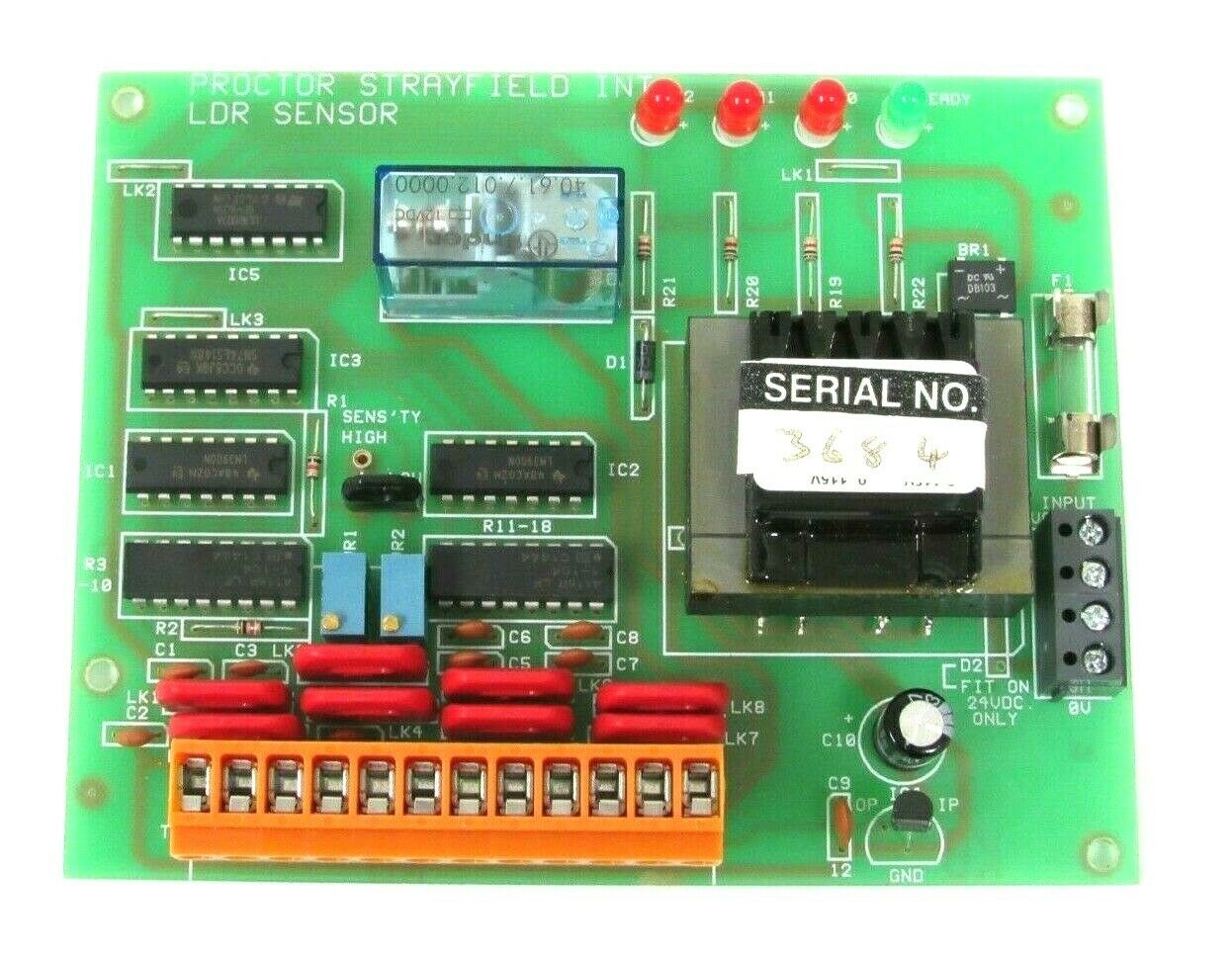 USED PROCTOR STRAYFIELD 3.01.684/685 LDR SENSOR 301684 301684685 - Image 3