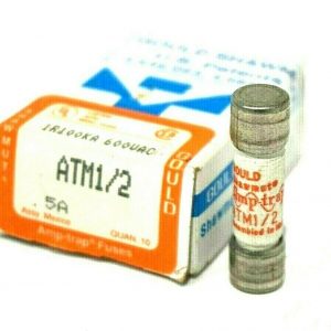 10 NEW GOULD SHAWMUT ATM1/2 FUSES ATM12