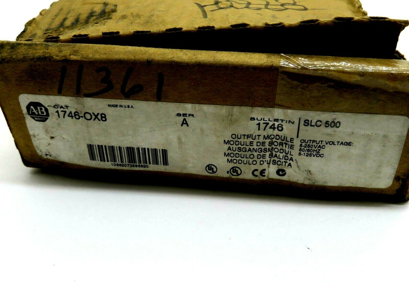 NEW ALLEN BRADLEY 1746-OX8 OUTPUT MODULE SERIES A 1746OX8 - Image 5