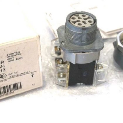 NEW ALLEN BRADLEY 800T-NG11KF4B SER. T SELECTOR SWITCH 800TNG11KF4B