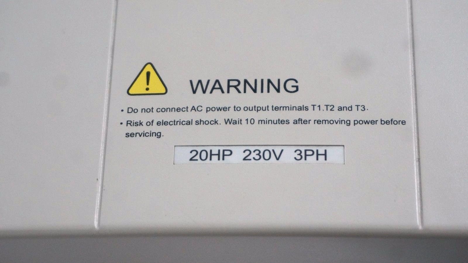 NEW AUTOMATION DIRECT GS3-2020 DURAPULSE AC DRIVE GS32020 - Image 5