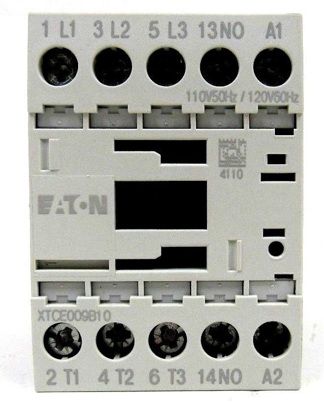 NEW EATON XTCE009B10A CONTACTOR 3P FVNR 9A FRAME B 1NO - Image 4