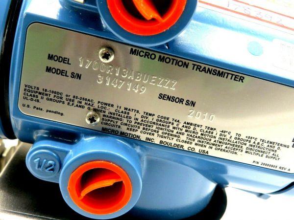 NEW EMERSON MICRO MOTION 1700R13ABUEZZZ TRANSMITTER - Image 4