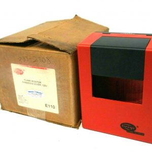 NEW FIREYE E110 FLAME MONITOR CHASSIS & COVER