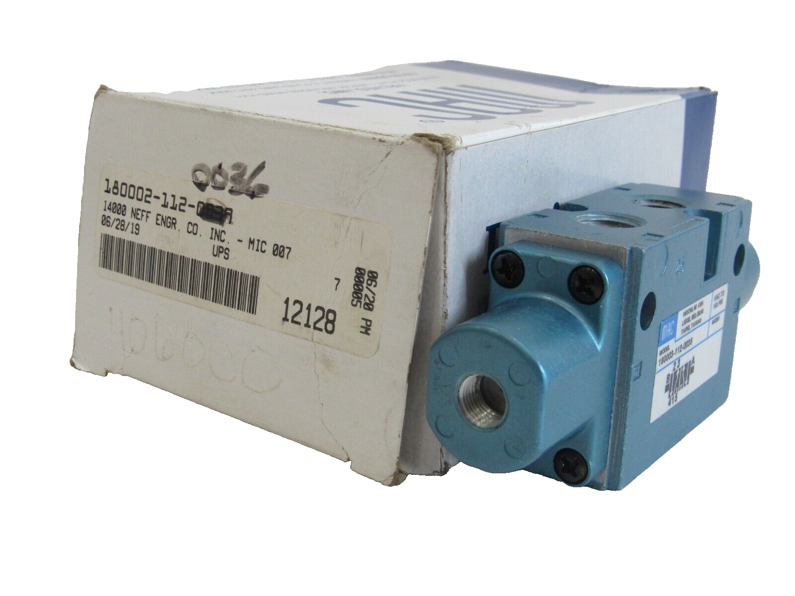 NEW MAC VALVES 180003-112-0036 SOLENOID VALVE 1800031120036 - SB ...