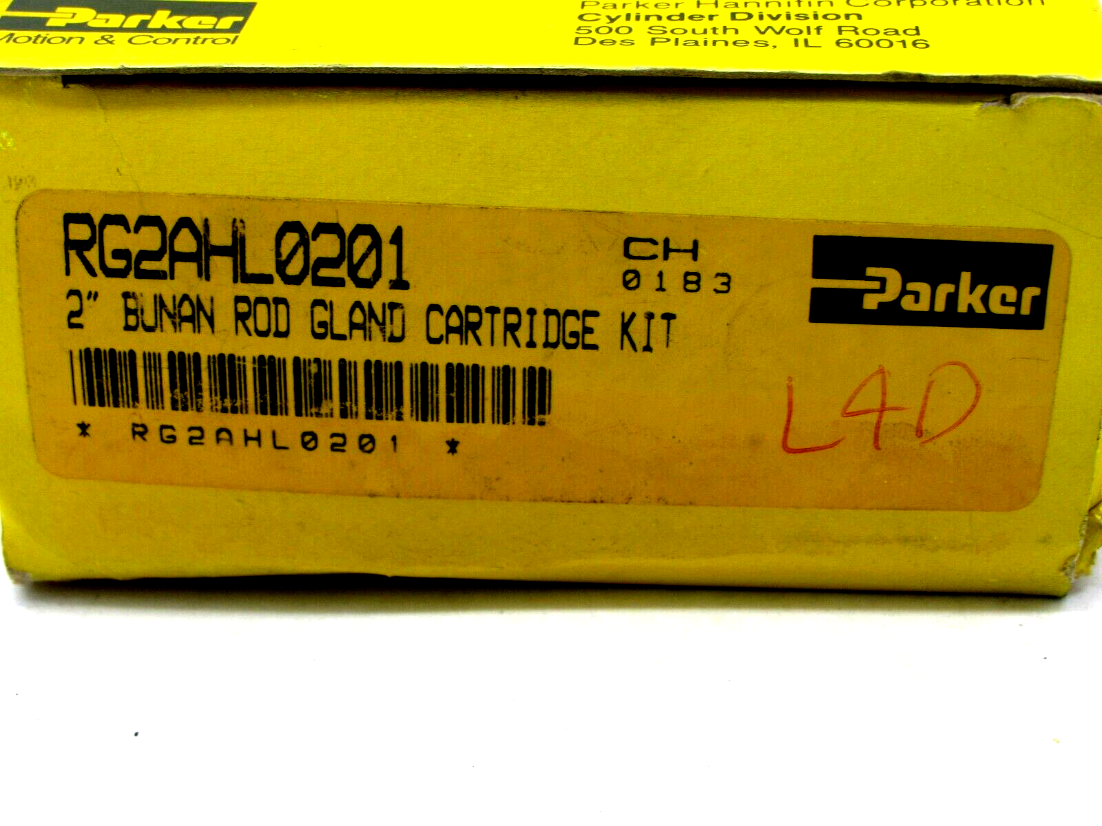 NEW PARKER RG2AHL0201 2" BUNAN ROD GLAND CARTRIDGE KIT - Image 4