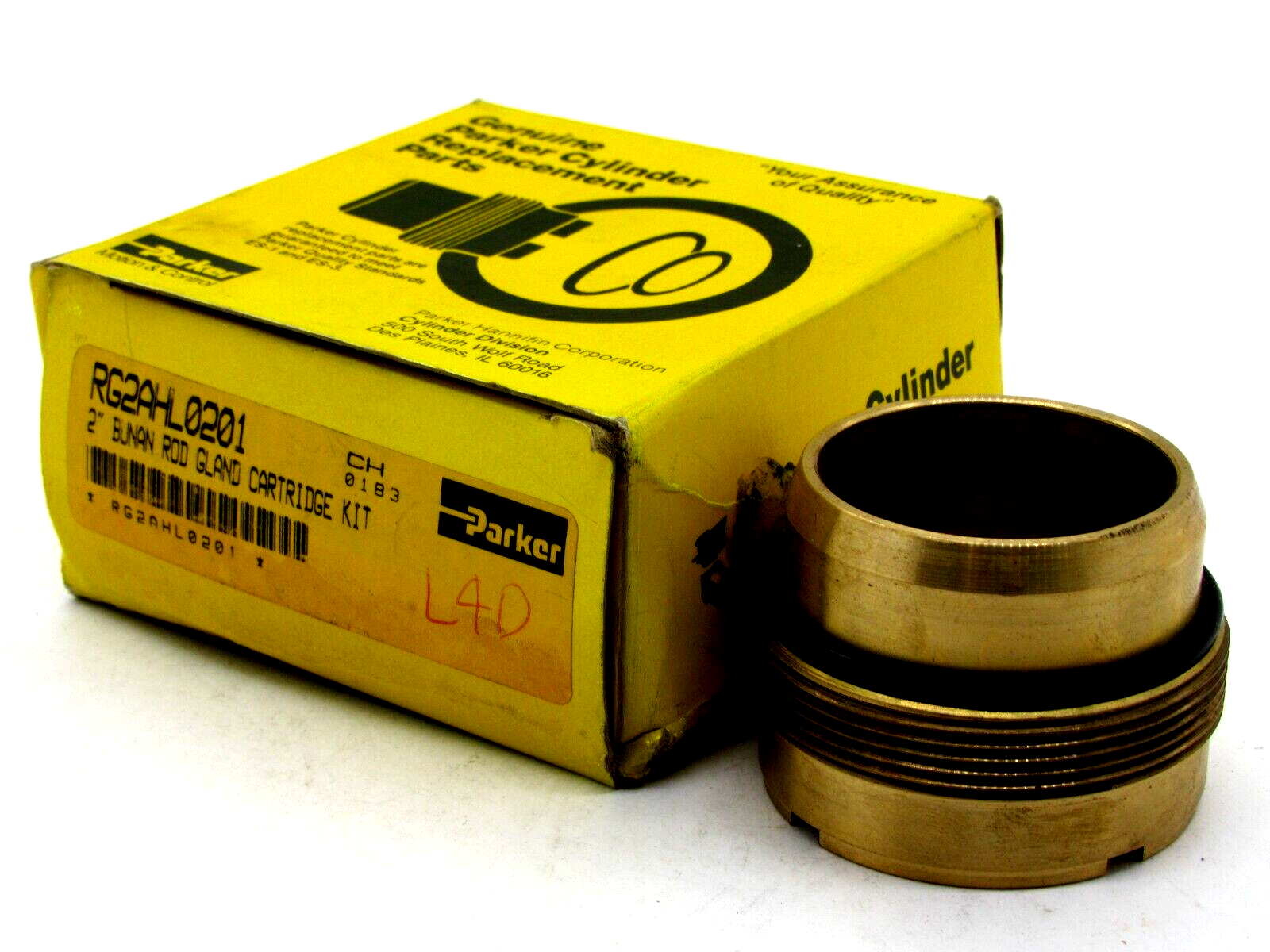 NEW PARKER RG2AHL0201 2" BUNAN ROD GLAND CARTRIDGE KIT