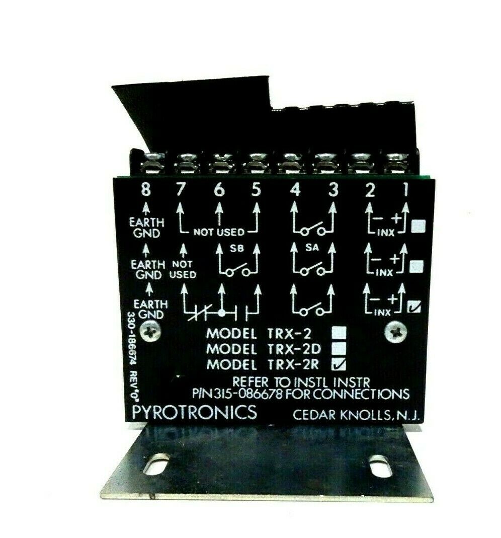 NEW PYROTRONICS 315-086678 INTERFACE MODULE TRX-2R 315086678 - SB ...