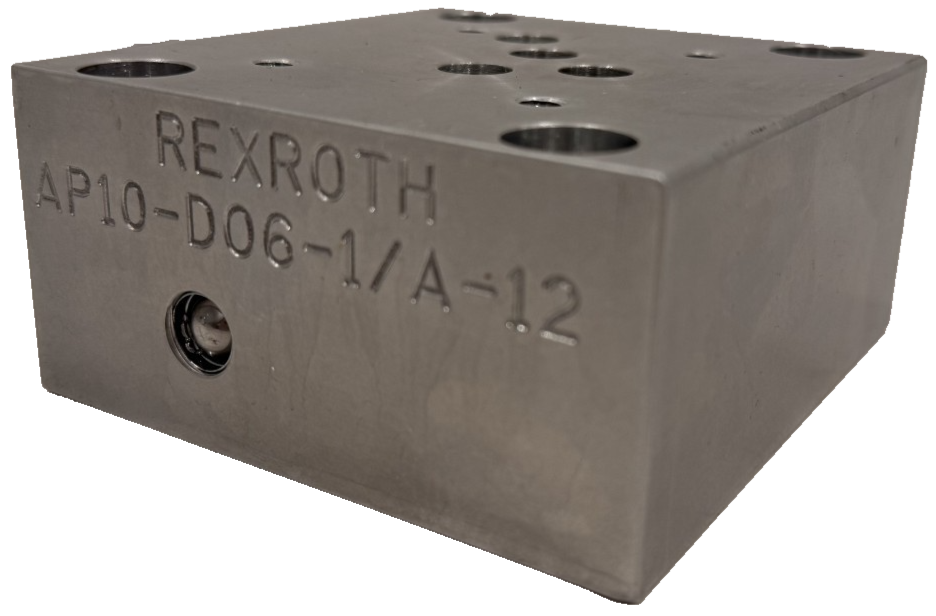 NEW REXROTH AP10-D06-1/A-12 ADAPTER PLATE AP10D061A12 - Image 3