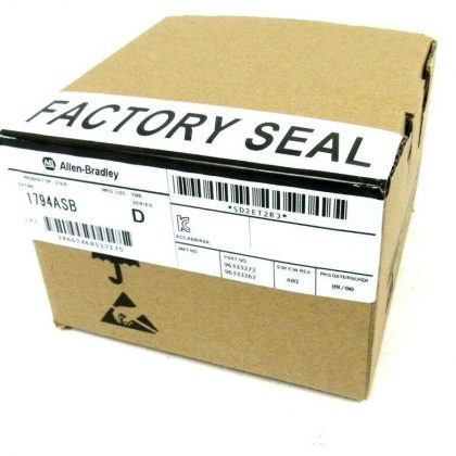 NEW SEALED ALLEN BRADLEY 1794-ASB MODULE SERIES D  1794-ASB/D