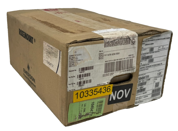 NEW SEALED ROSEMOUNT 8782AW1A1NHM4 MAGNETIC FLOWMETER M-8782 - SB ...